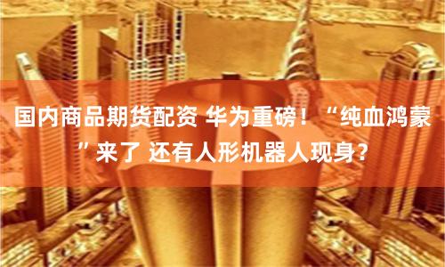 国内商品期货配资 华为重磅！“纯血鸿蒙”来了 还有人形机器人现身？