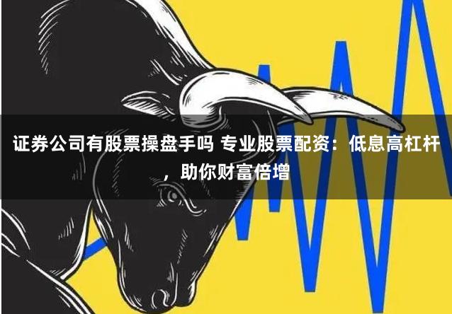 证券公司有股票操盘手吗 专业股票配资：低息高杠杆，助你财富倍增