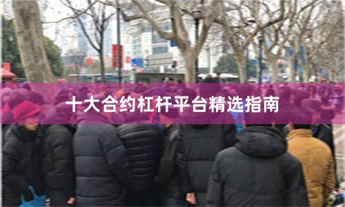 十大合约杠杆平台精选指南